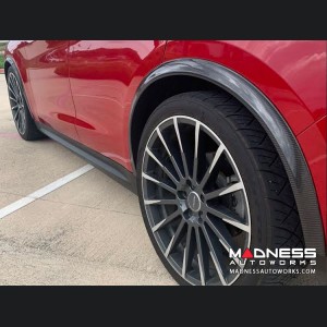 Alfa Romeo Stelvio Fender Trim - Carbon Fiber - Feroce Carbon